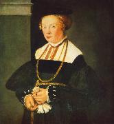 AMBERGER, Christoph Portrait of Felicitas Seiler Germany oil painting reproduction